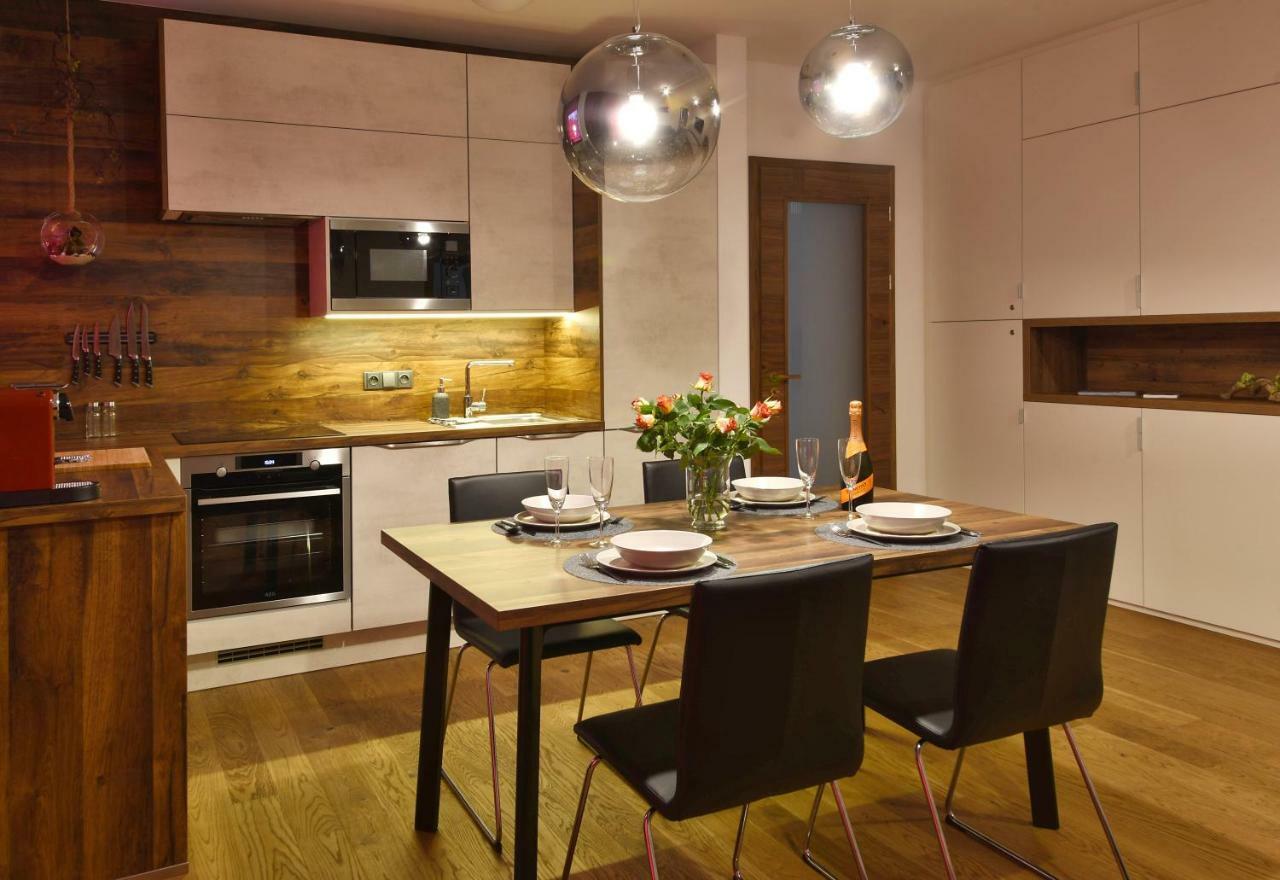 Apartment Adelka 104 With Private Whirlpool Spindleruv Mlyn Bagian luar foto